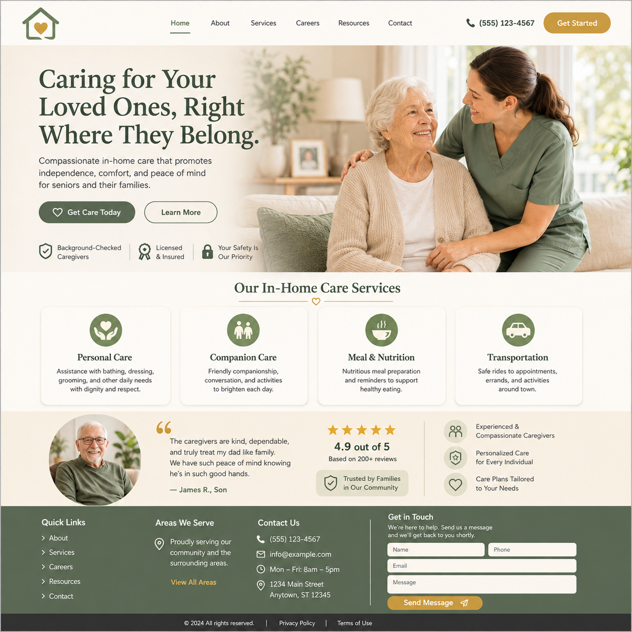 NEXUS HOME HEALTH, INC — senior care