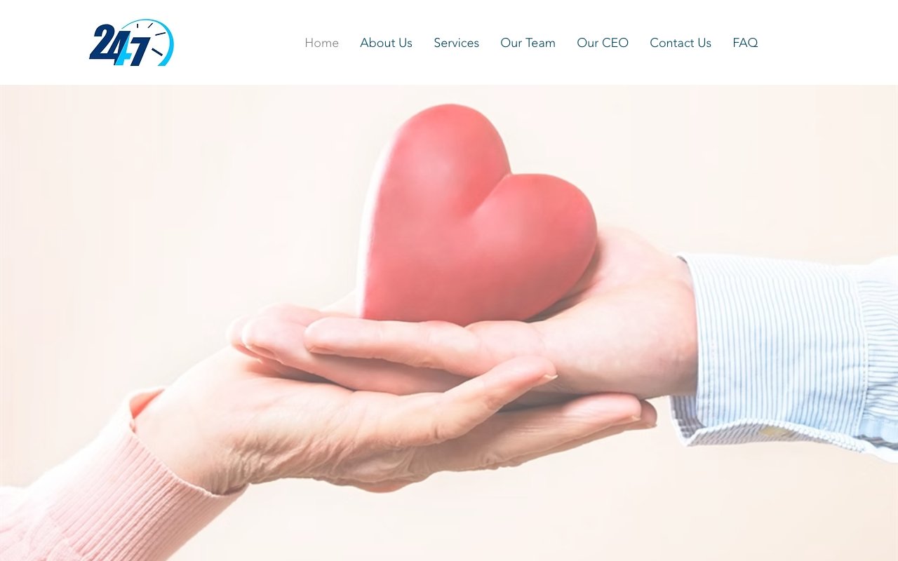 247 Staffing and In-Home Care — homepage