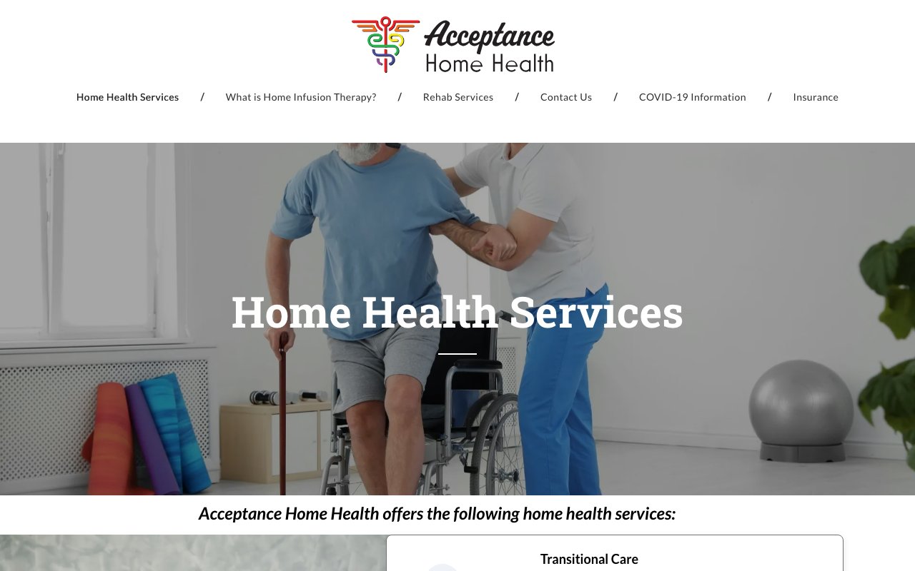 ACCEPTANCE HOME HEALTH, LLC — homepage