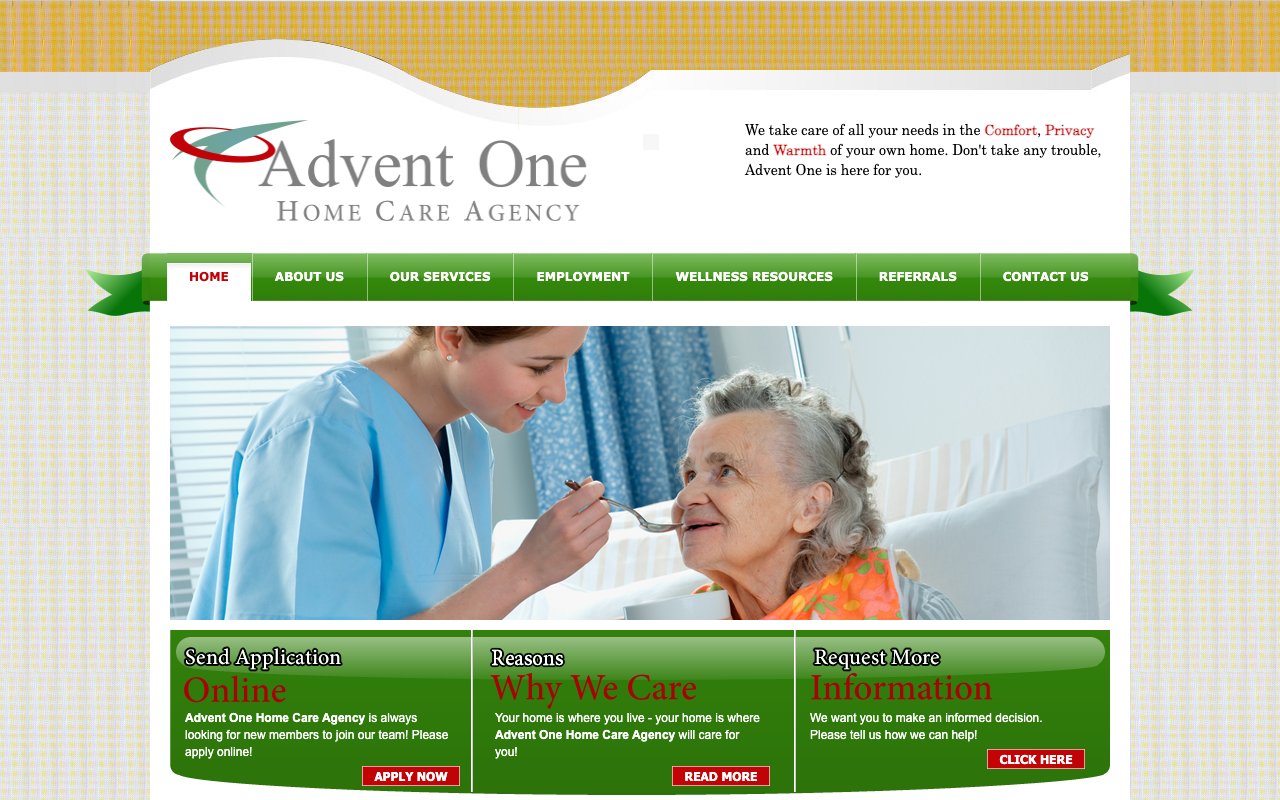 ADVANT HOME HEALTH SERVICES INC — homepage