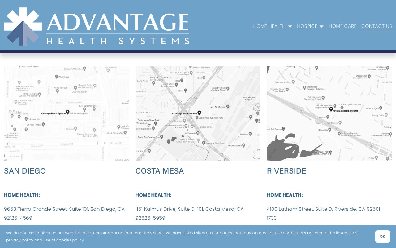 ADVANTAGE HEALTH SYSTEMS — homepage
