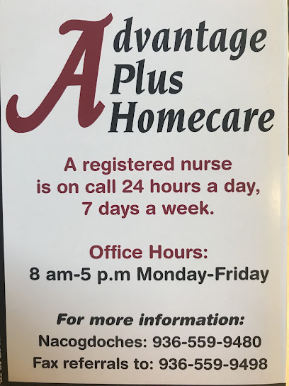 ADVANTAGE PLUS HOMECARE — homepage