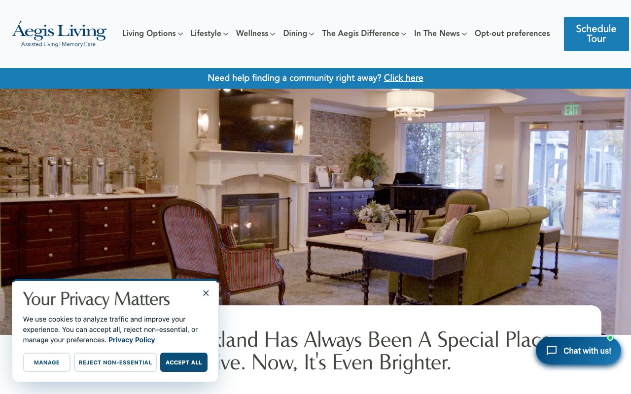 Aegis Living Kirkland — homepage