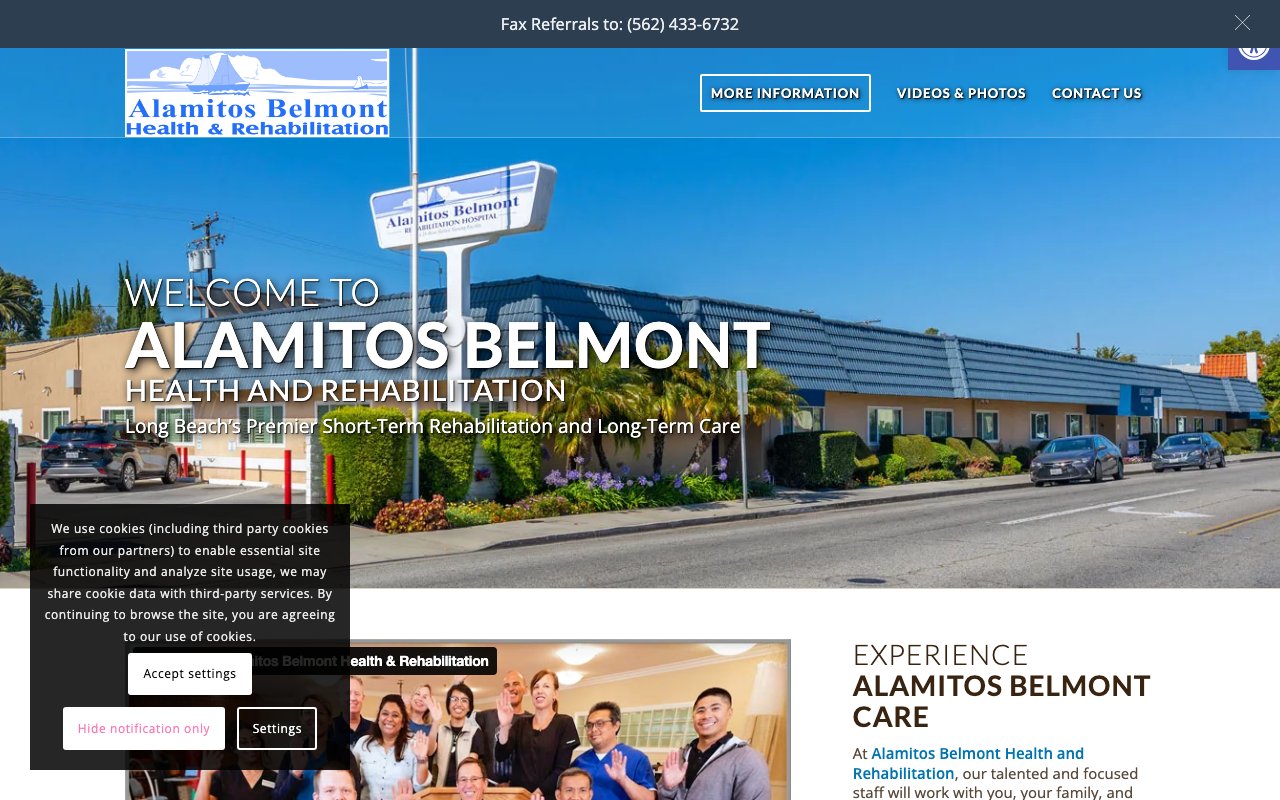 ALAMITOS BELMONT HEALTH AND REHABILITATION — homepage