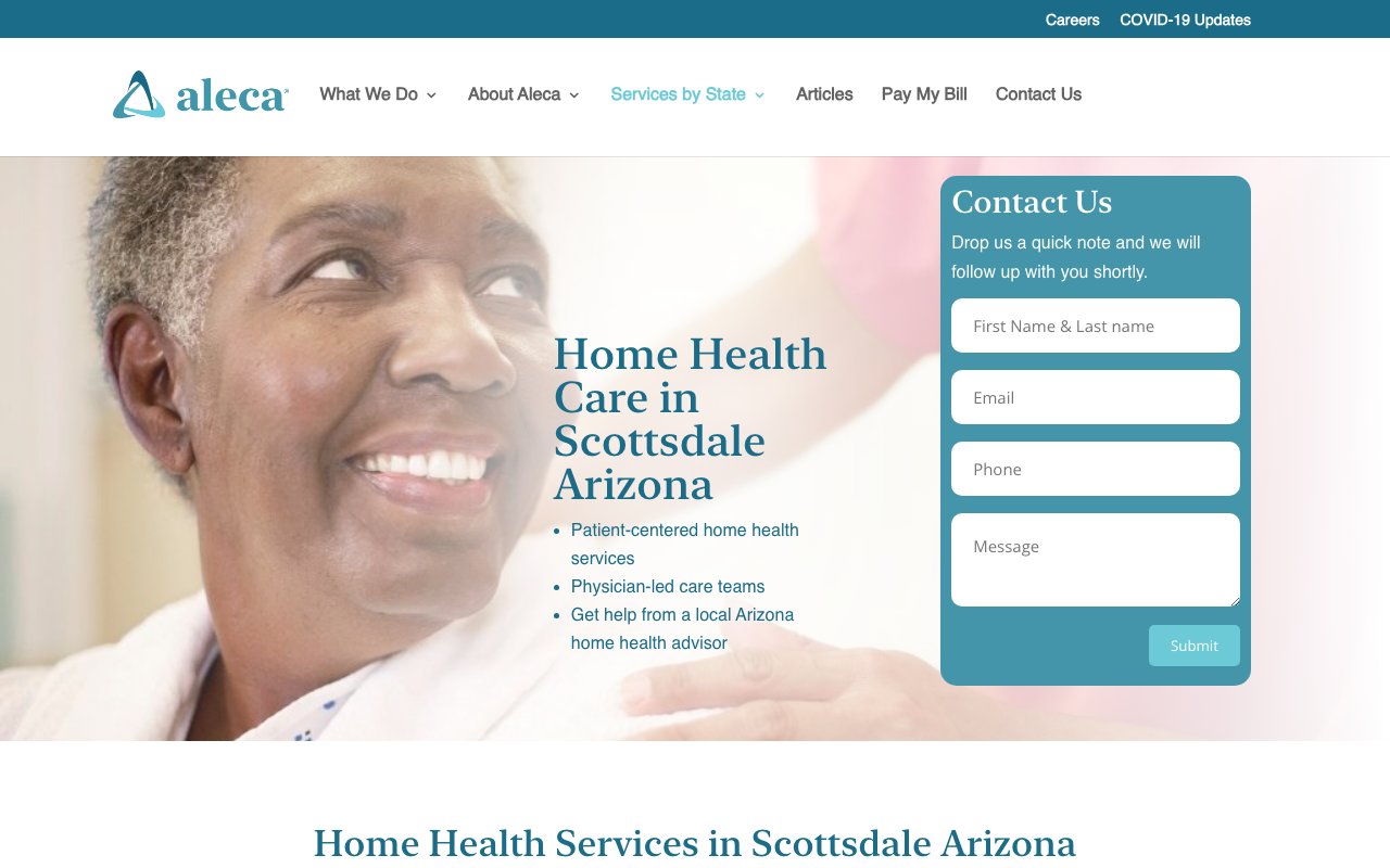 ALECA HOME HEALTH — homepage