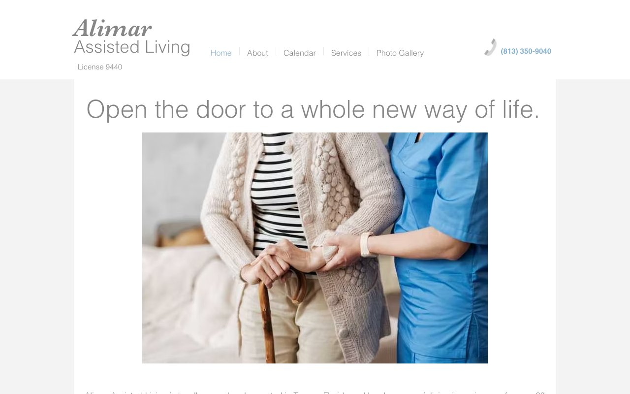 Alimar Assisted Living — homepage