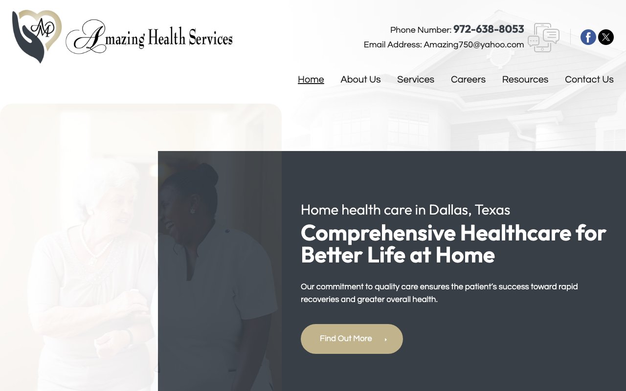 AMAZING HEALTH SERVICES — homepage
