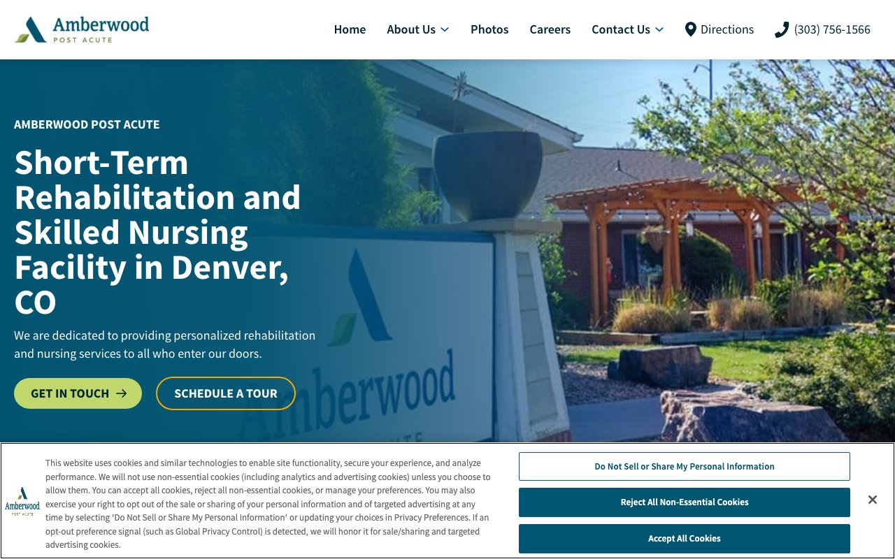 Amberwood Post Acute — homepage