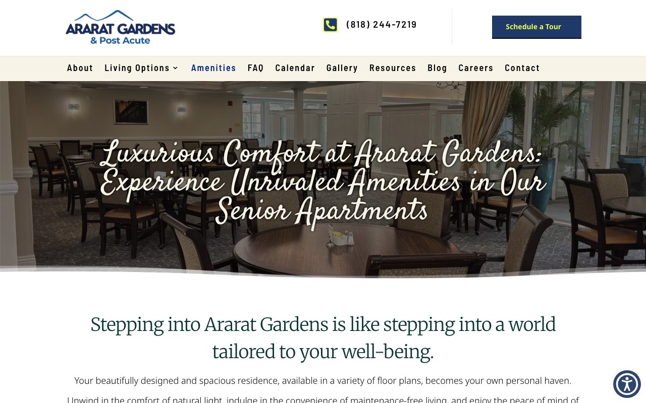 Ararat Gardens — homepage