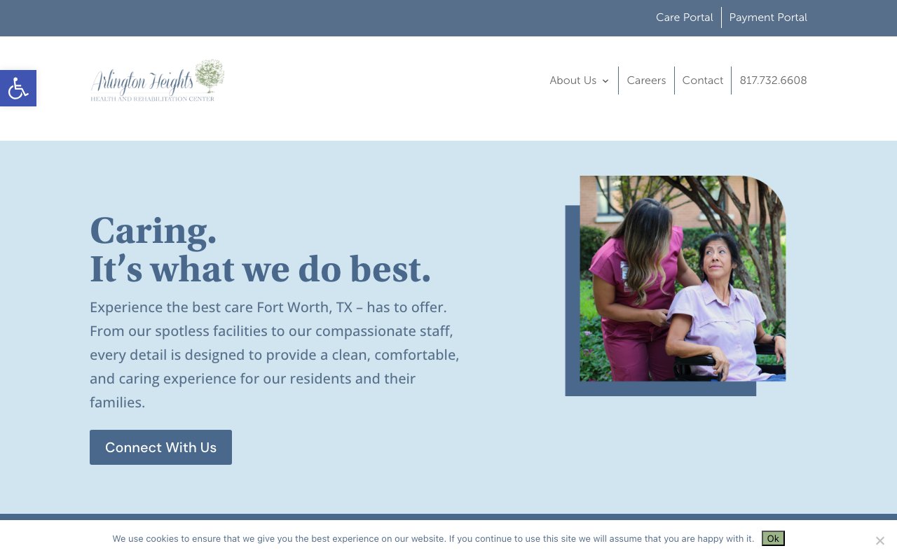 Arlington Heights Health and Rehabilitation Center — homepage