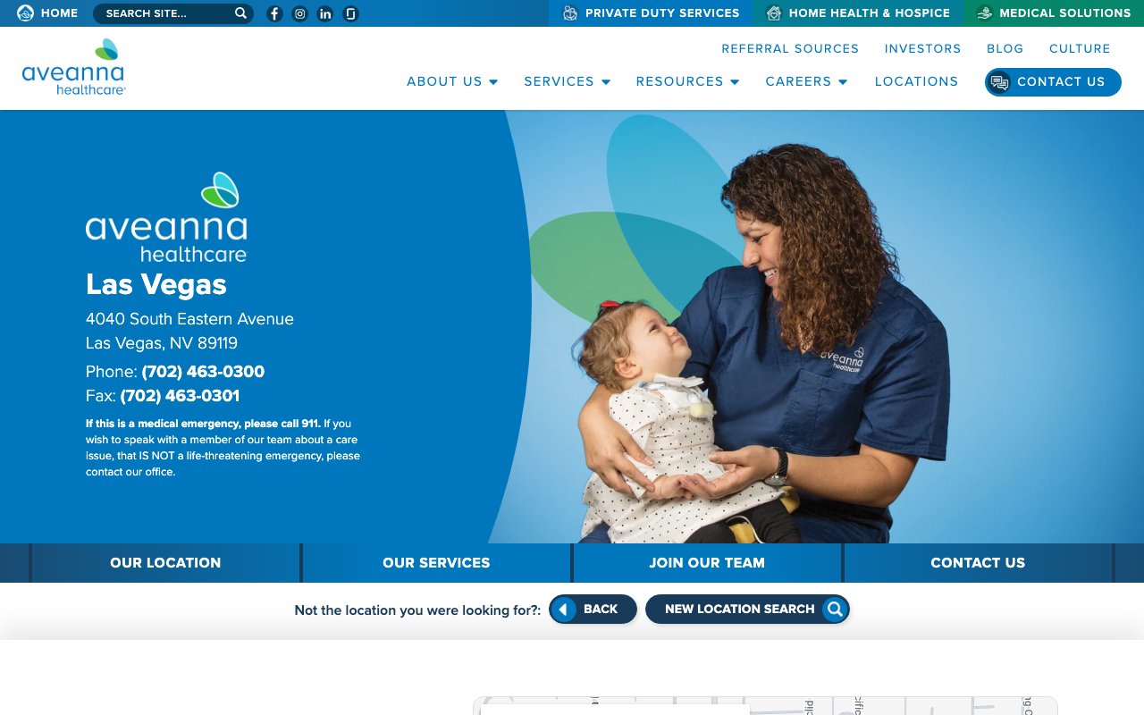 AVEANNA HEALTHCARE — homepage