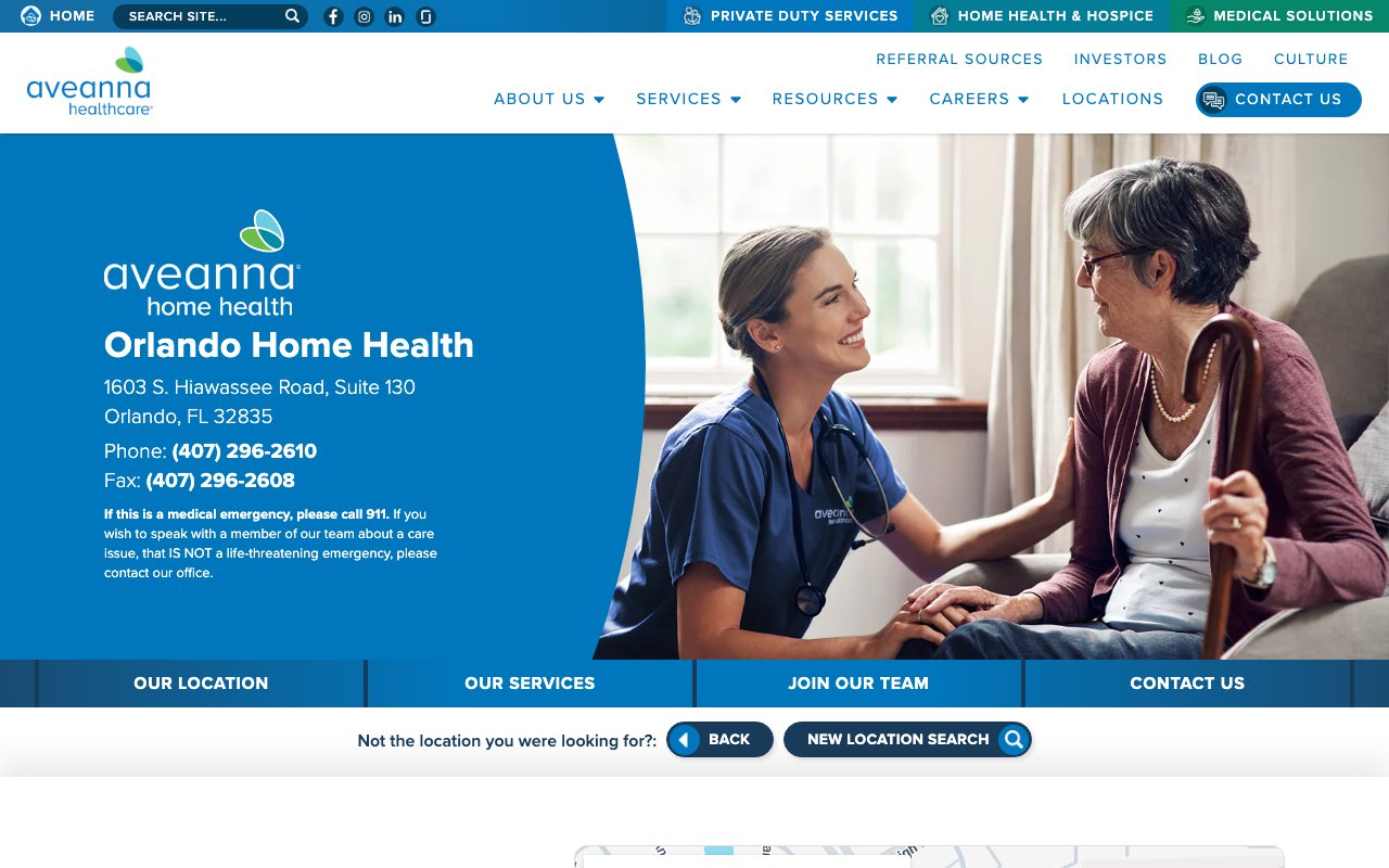 AVEANNA HOME HEALTH — homepage