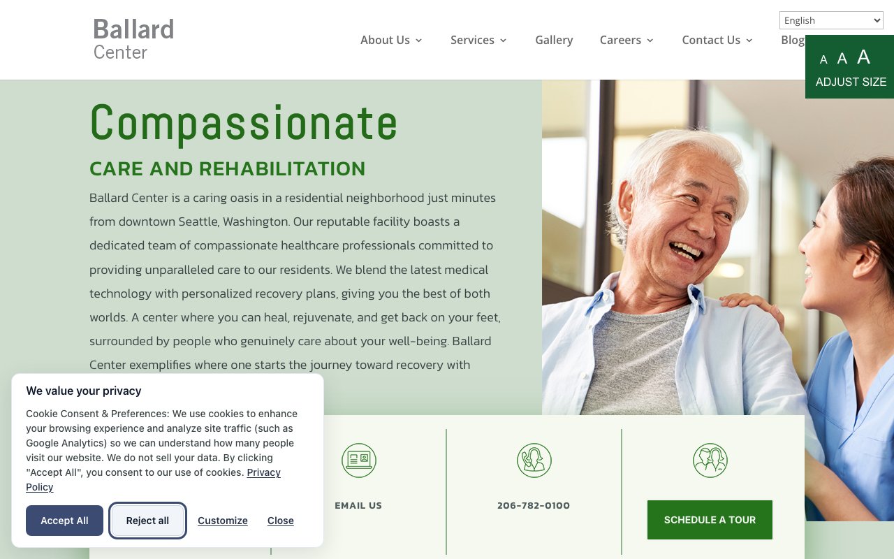 BALLARD CENTER — homepage