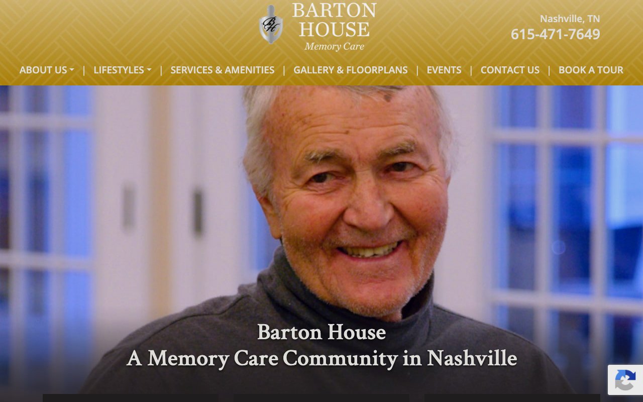 Barton House Nashville — homepage