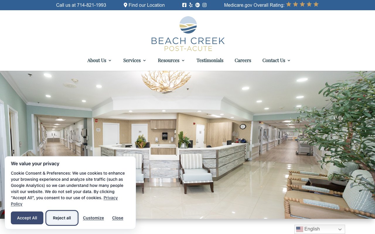 BEACH CREEK POST-ACUTE — homepage