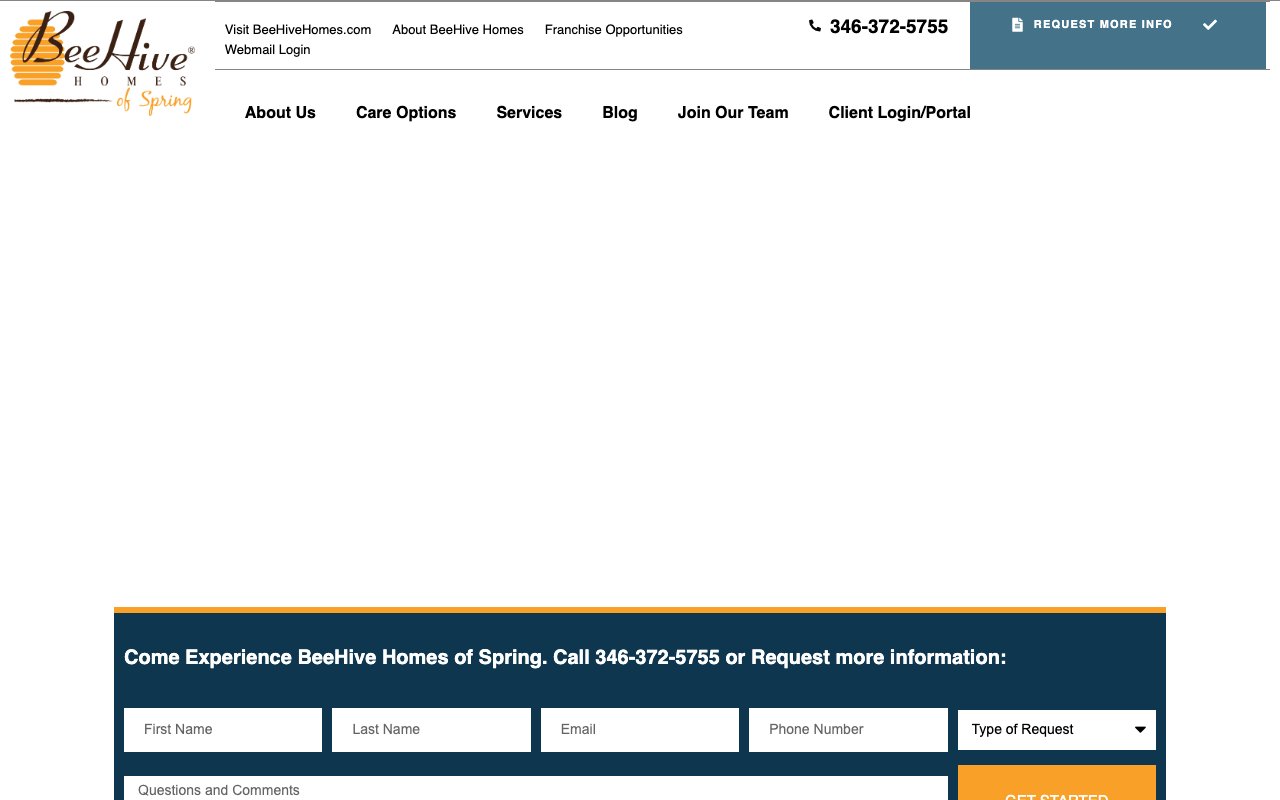 BeeHive Homes of Spring — homepage