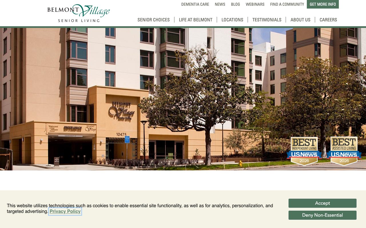 Belmont Village Westwood — homepage