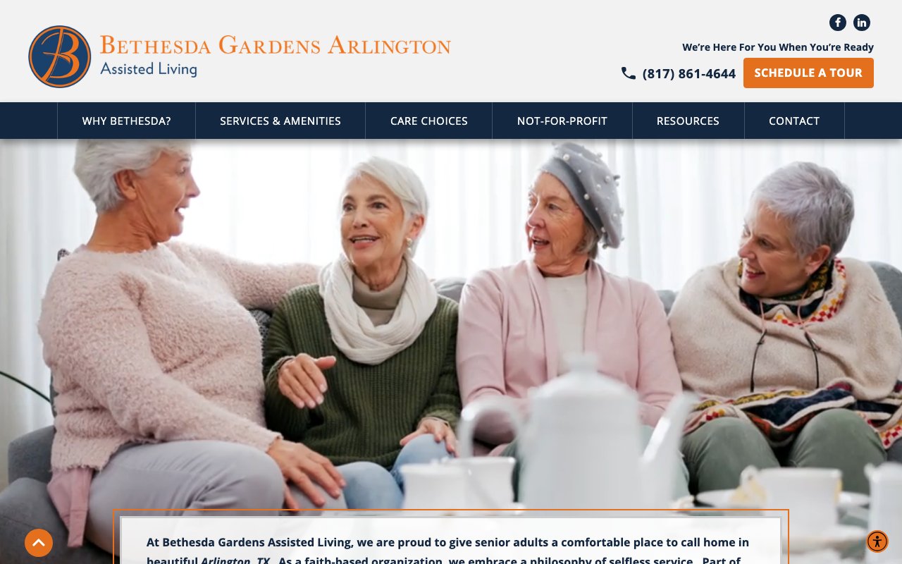 Bethesda Gardens Arlington — homepage
