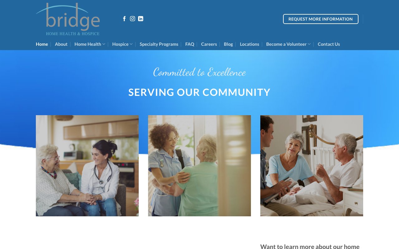 BRIDGE HOME HEALTH — homepage