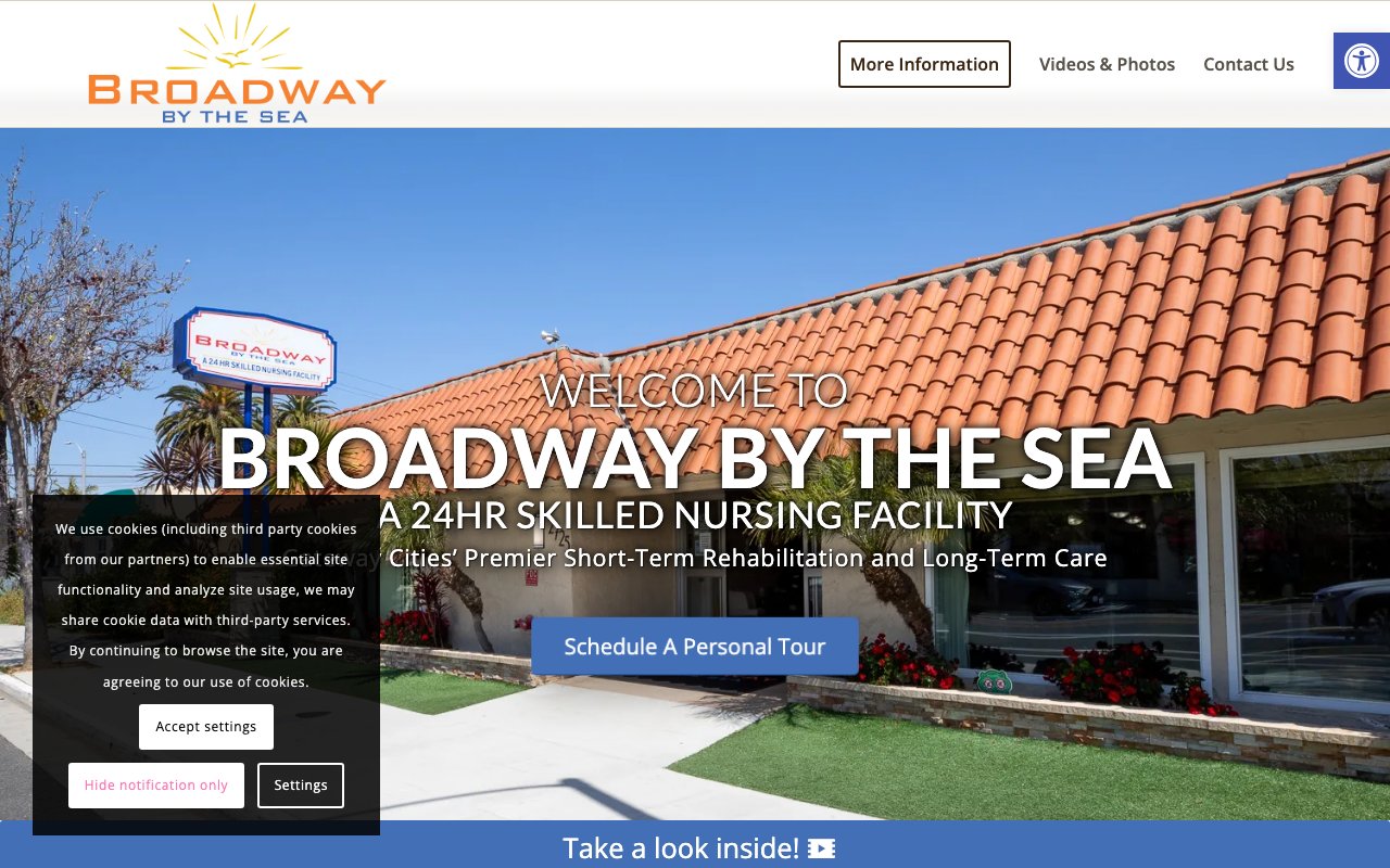 BROADWAY BY THE SEA — homepage