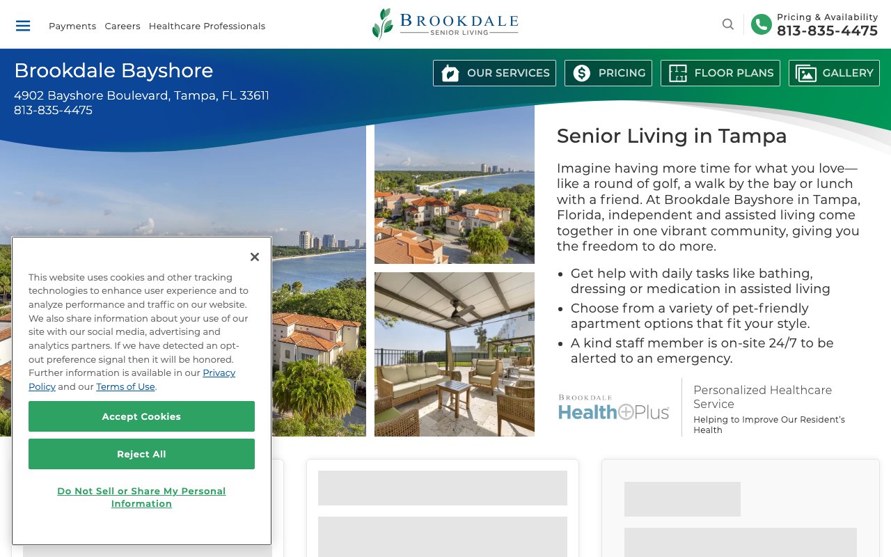 Brookdale Bayshore — homepage