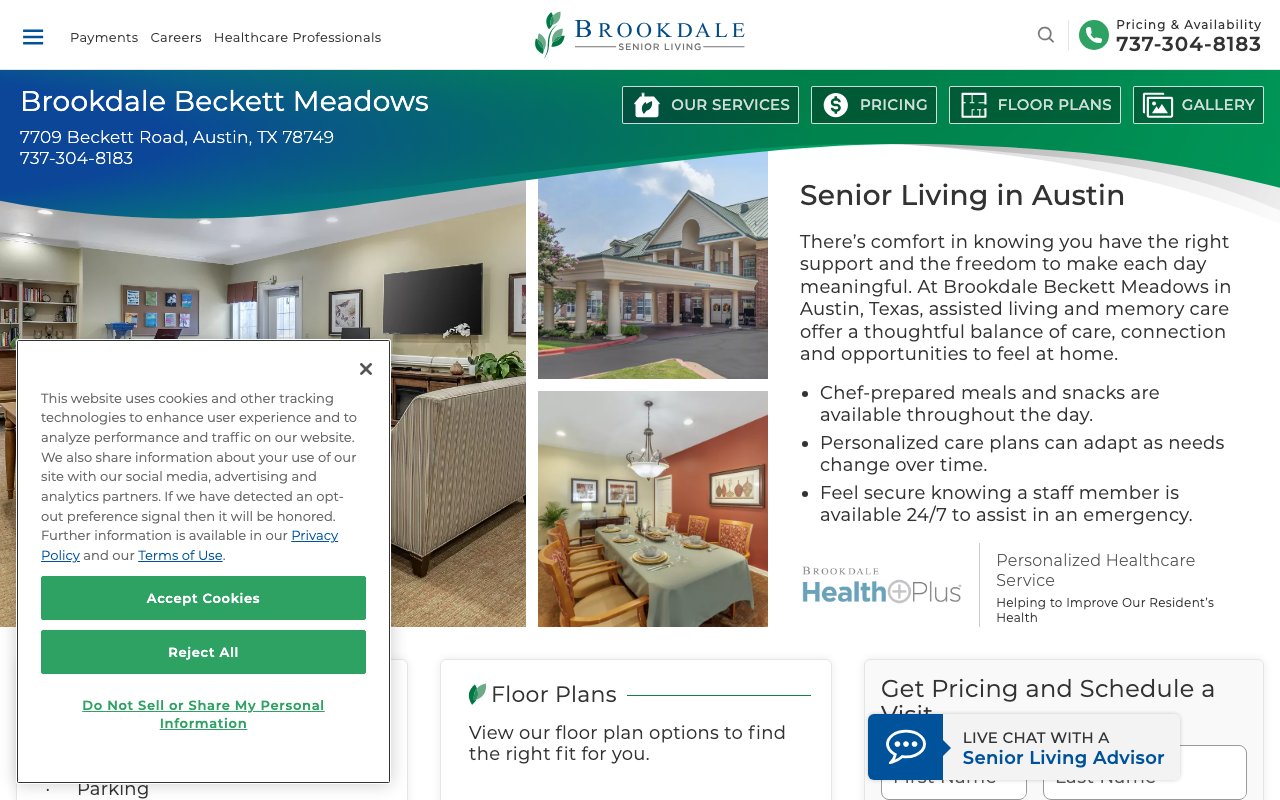 Brookdale Beckett Meadows — homepage