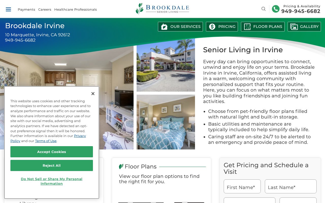 Brookdale Irvine — homepage
