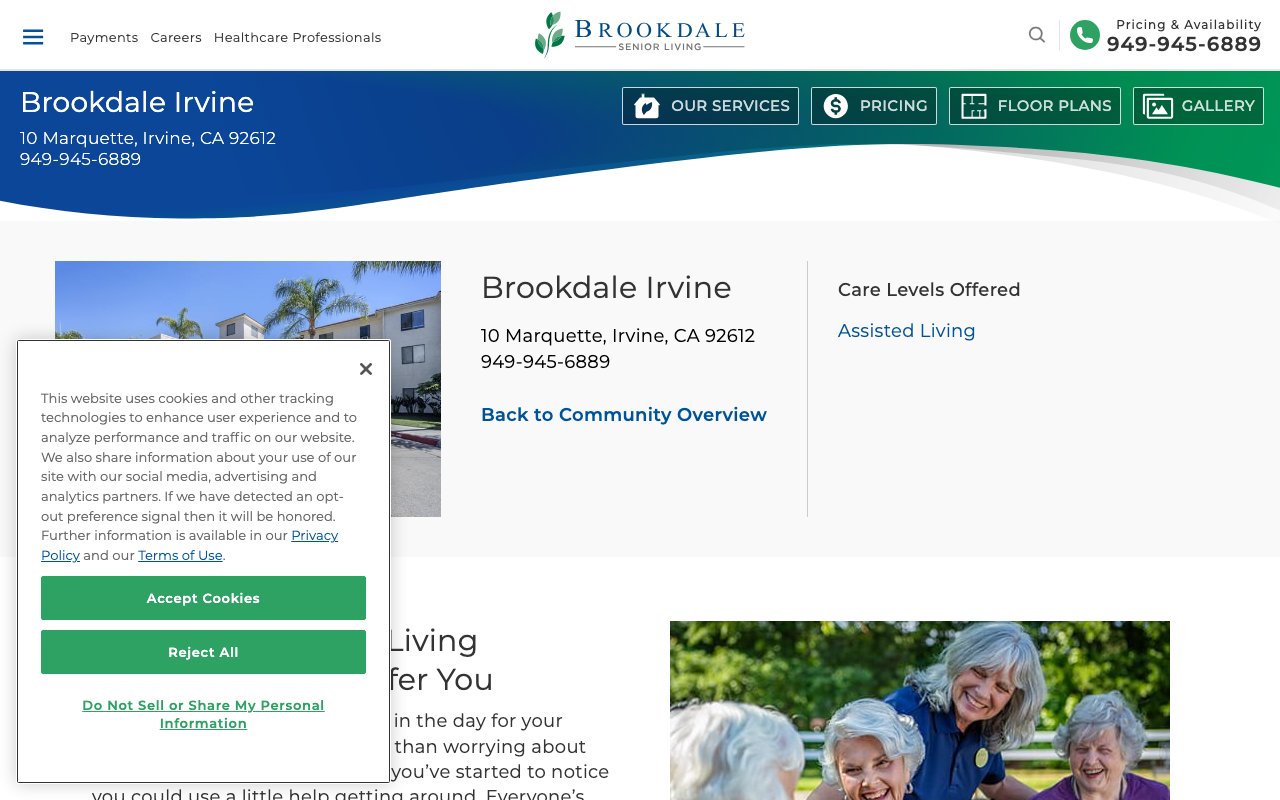 Brookdale Irvine — homepage