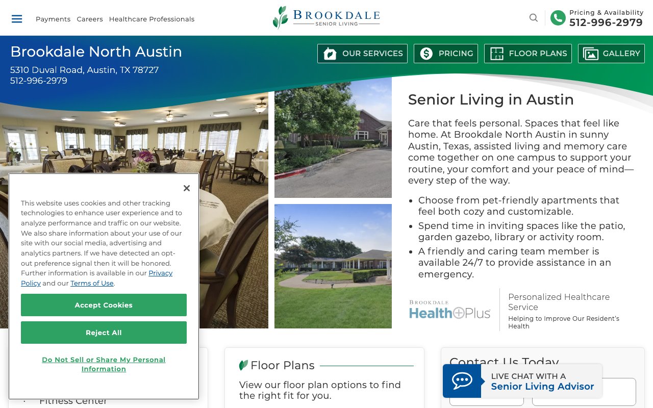 Brookdale North Austin — homepage