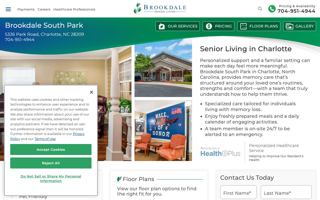Brookdale South Park — homepage