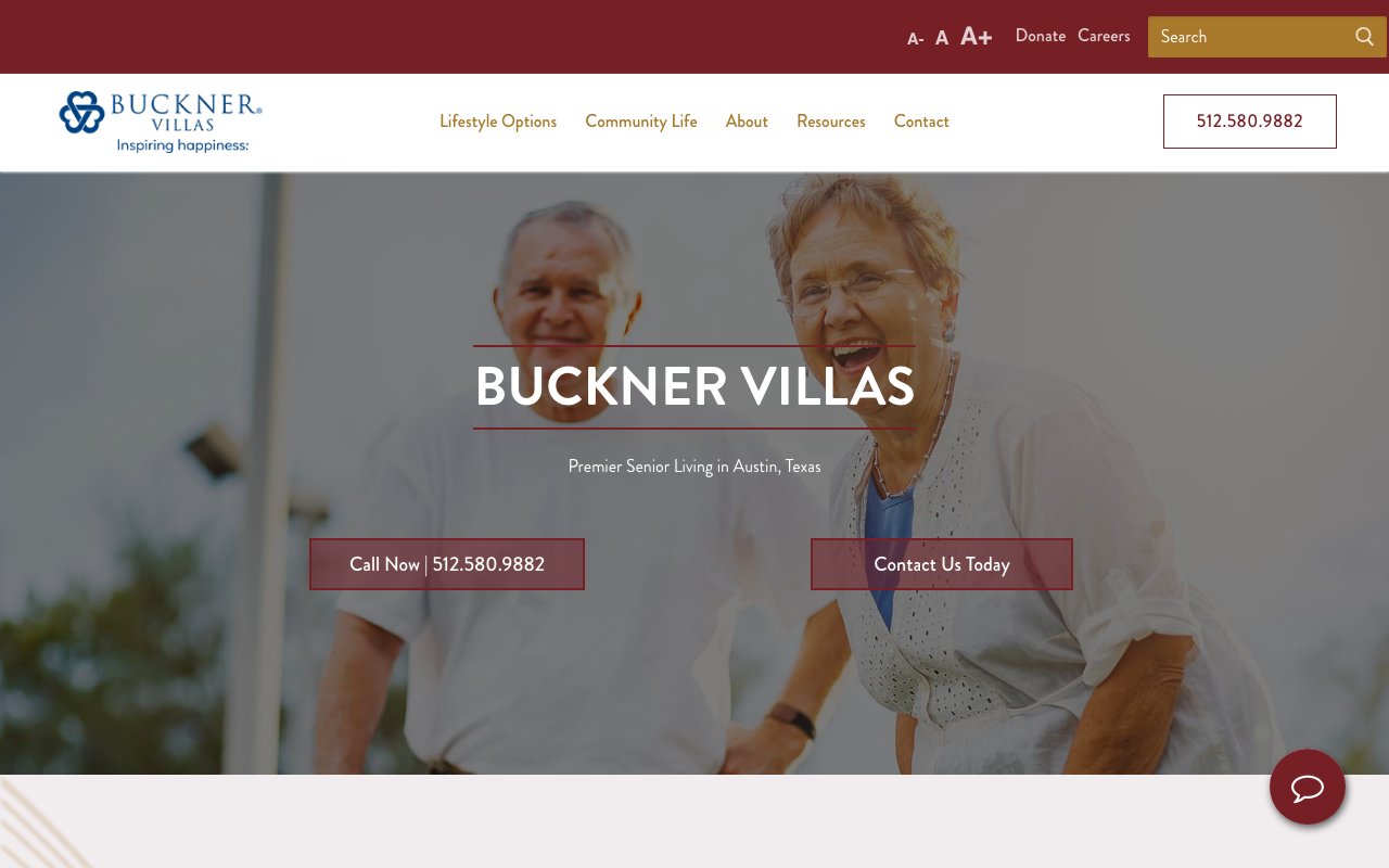 Buckner Villas — homepage