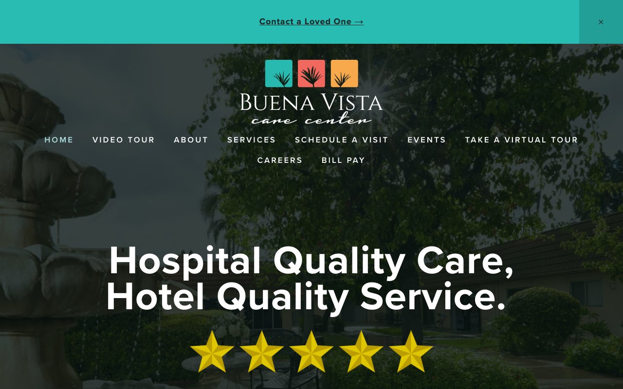 BUENA VISTA CARE CENTER — homepage