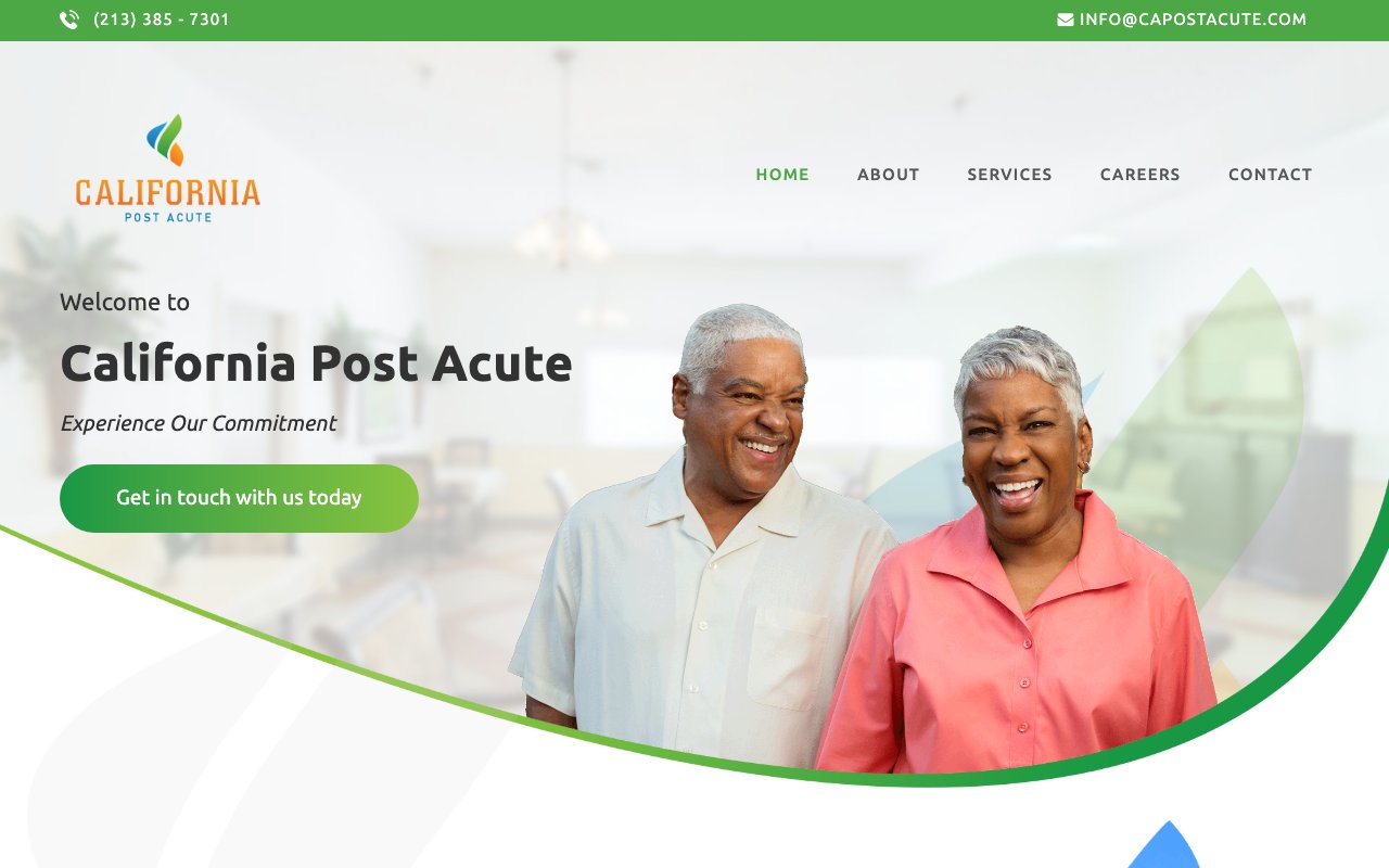CALIFORNIA POST ACUTE — homepage
