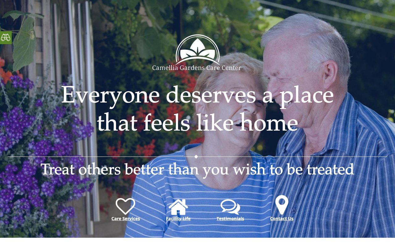 CAMELLIA GARDENS CARE CENTER — homepage