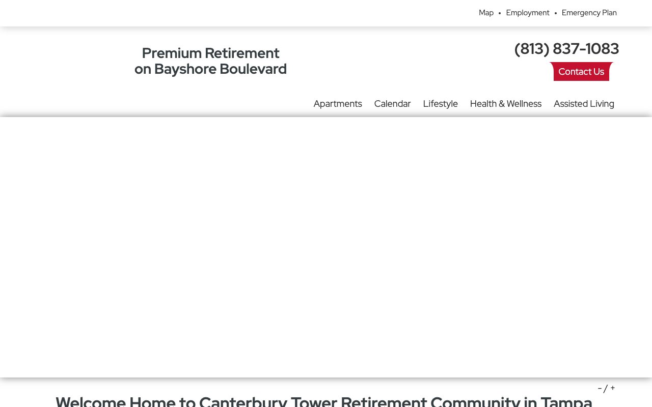 Canterbury Tower — homepage