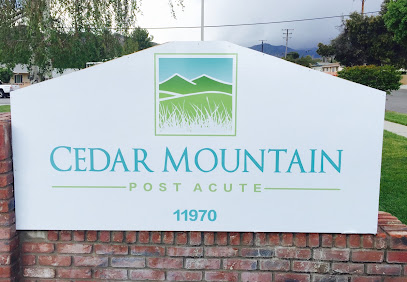 Cedar Mountain Post Acute — homepage