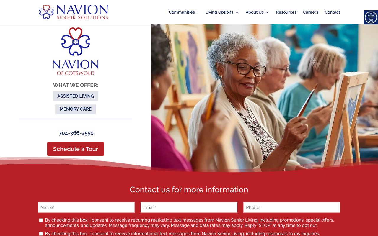 Charter Senior Living of Charlotte — homepage