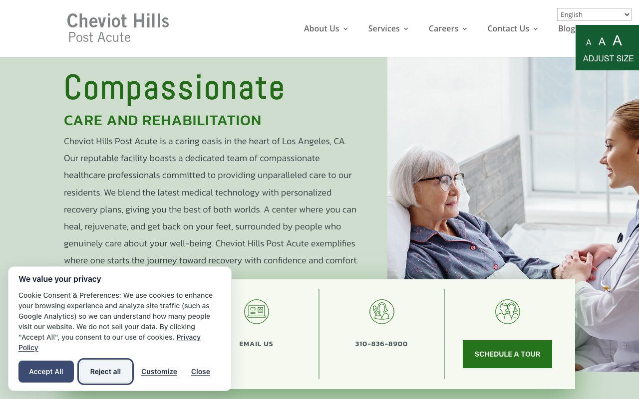 Cheviot Hills Post Acute — homepage