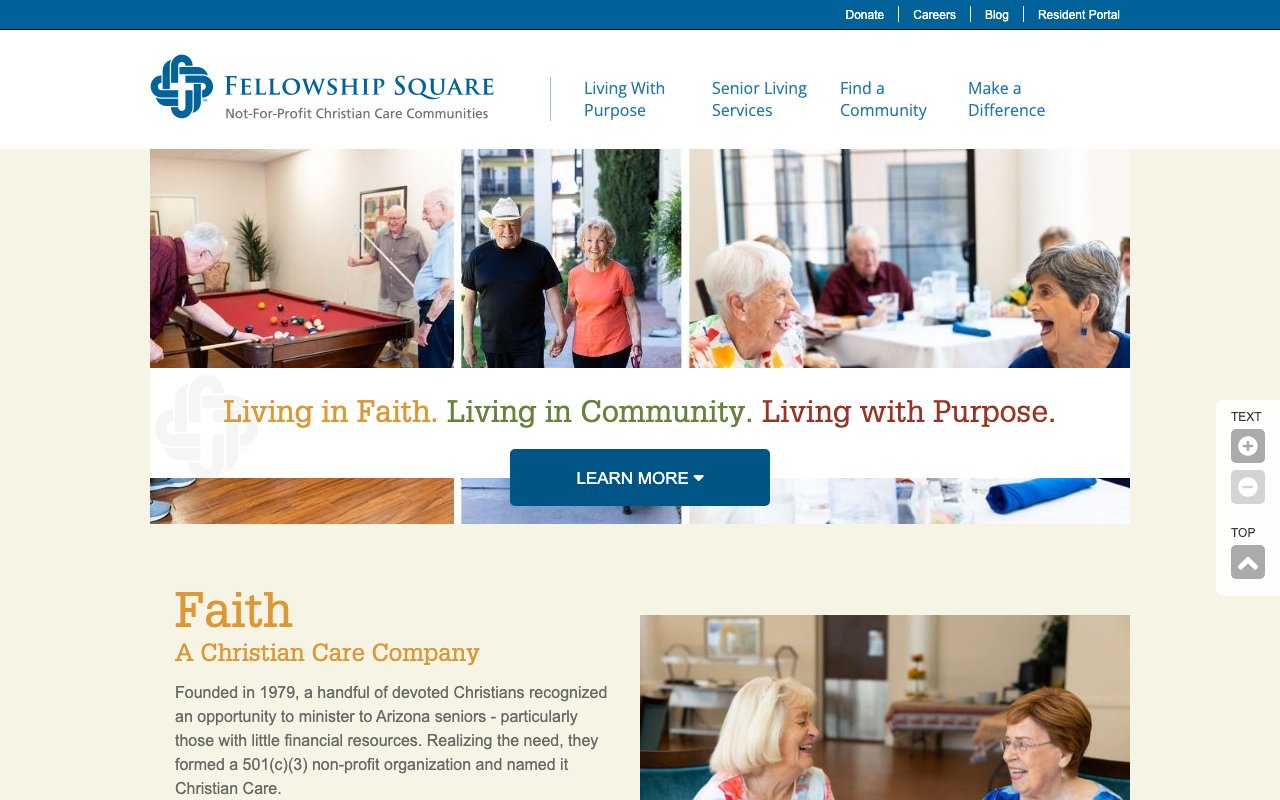 CHRISTIAN CARE NURSING CENTER — homepage