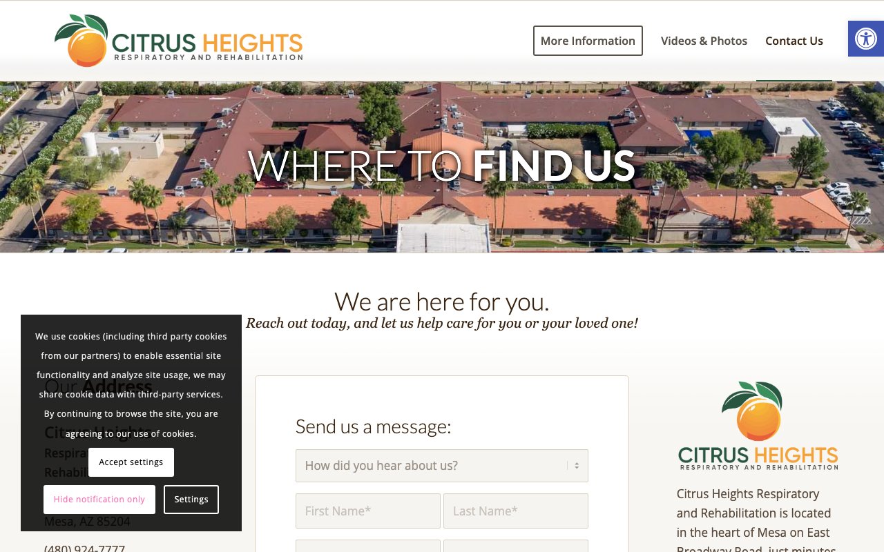 Citrus Heights Respiratory and Rehabilitation — homepage