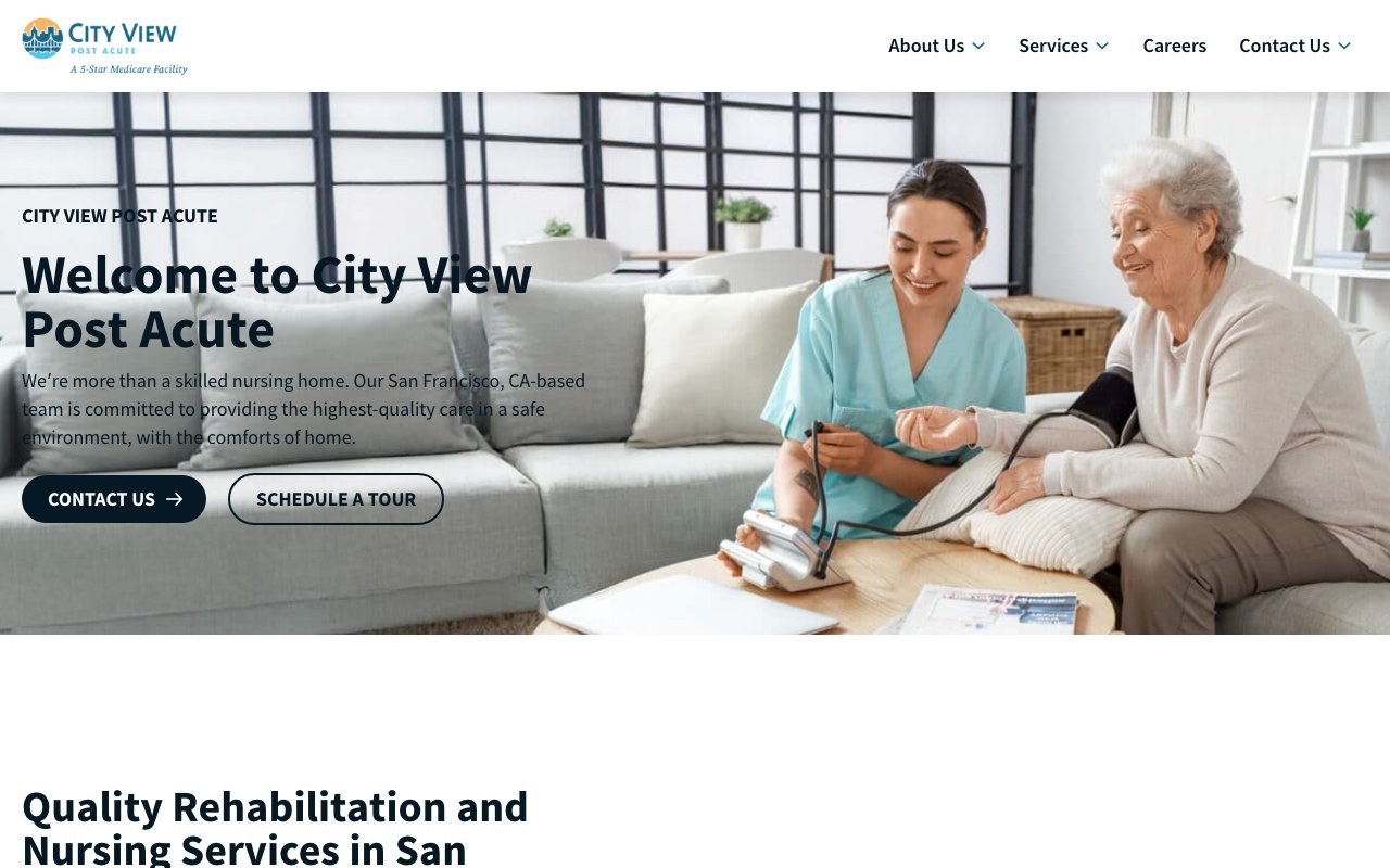 CITY VIEW POST ACUTE — homepage