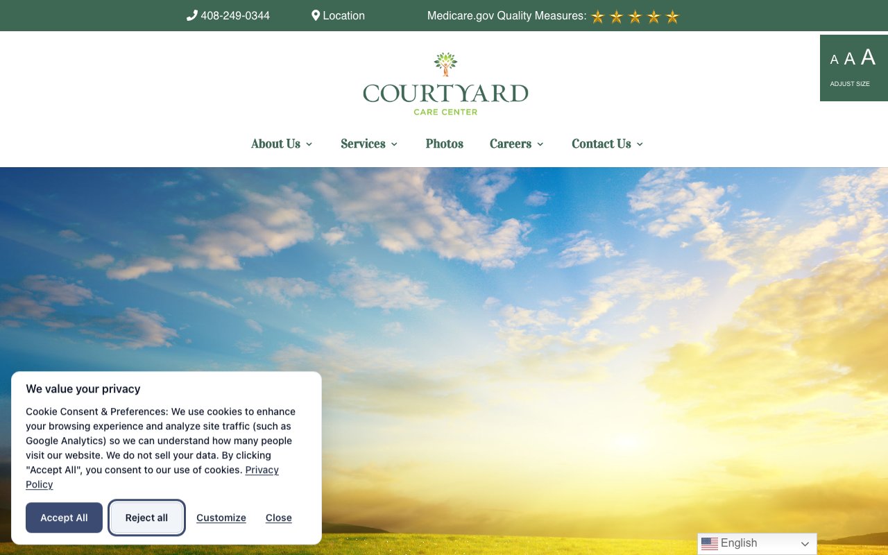 COURTYARD CARE CENTER — homepage