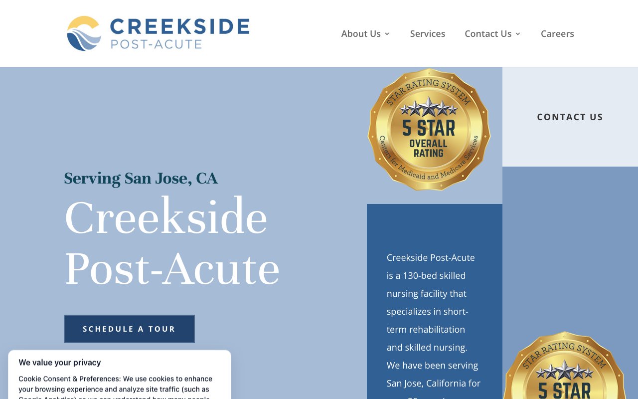 CREEKSIDE POST-ACUTE — homepage