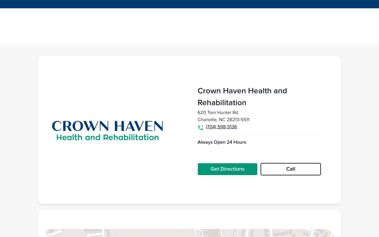 Crown Haven Health and Rehabilitation — homepage