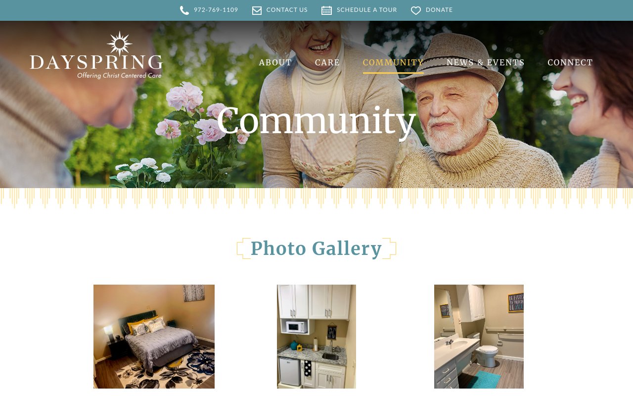 DaySpring Senior Living — homepage