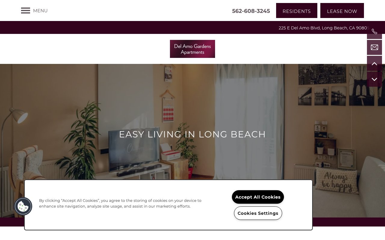 Del Amo Gardens — homepage