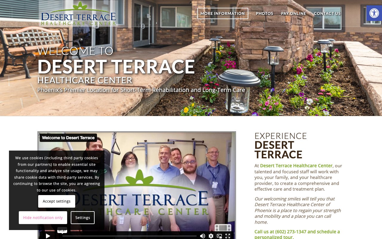Desert Terrace Healthcare Center — homepage