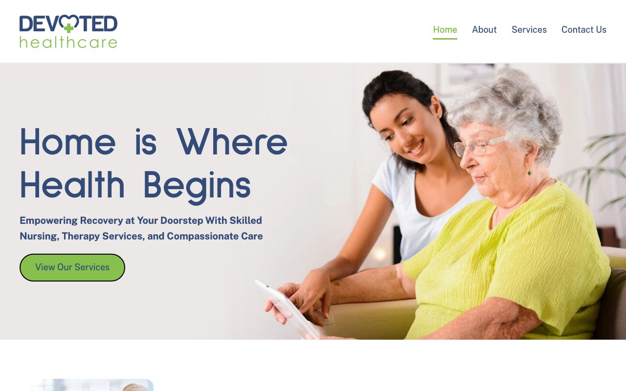 DEVOTED HEALTHCARE LLC — homepage