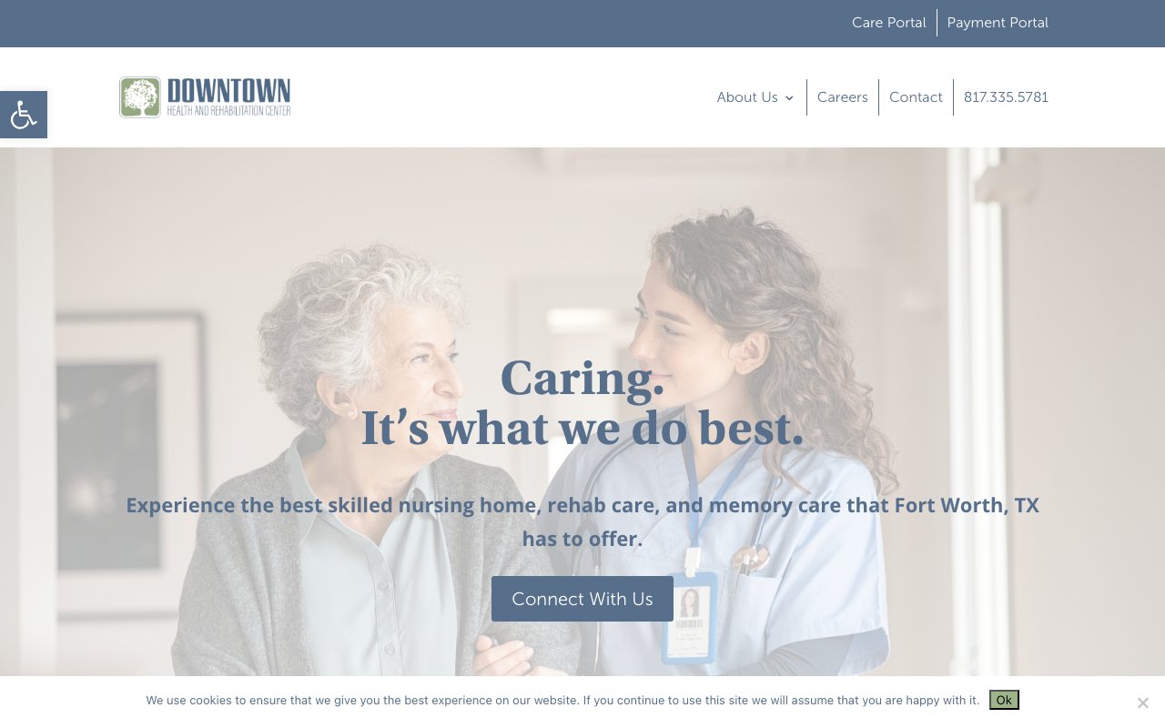 DOWNTOWN HEALTH AND REHABILITATION CENTER — homepage