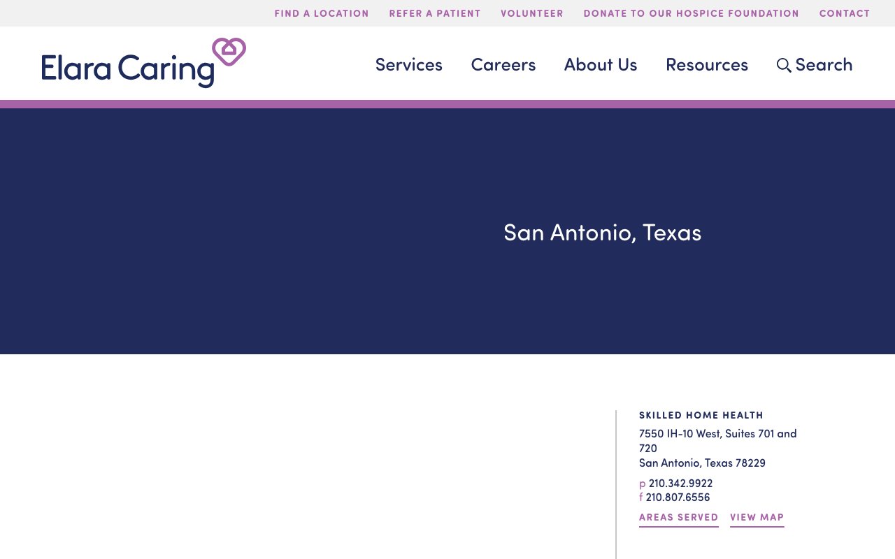 ELARA CARING — homepage